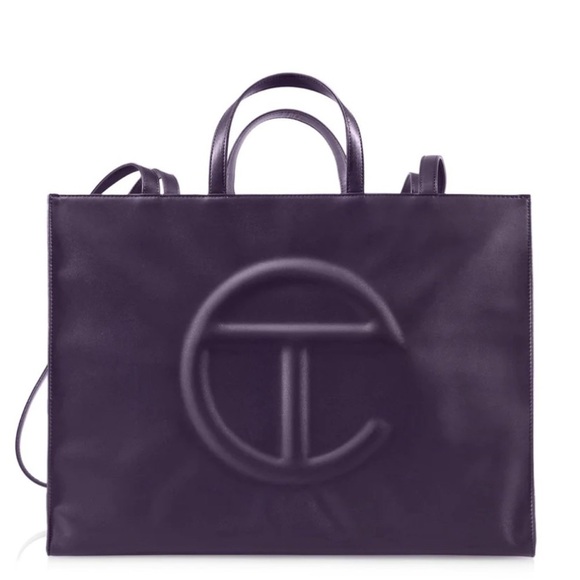 Telfar Handbags - Large eggplant Telfar